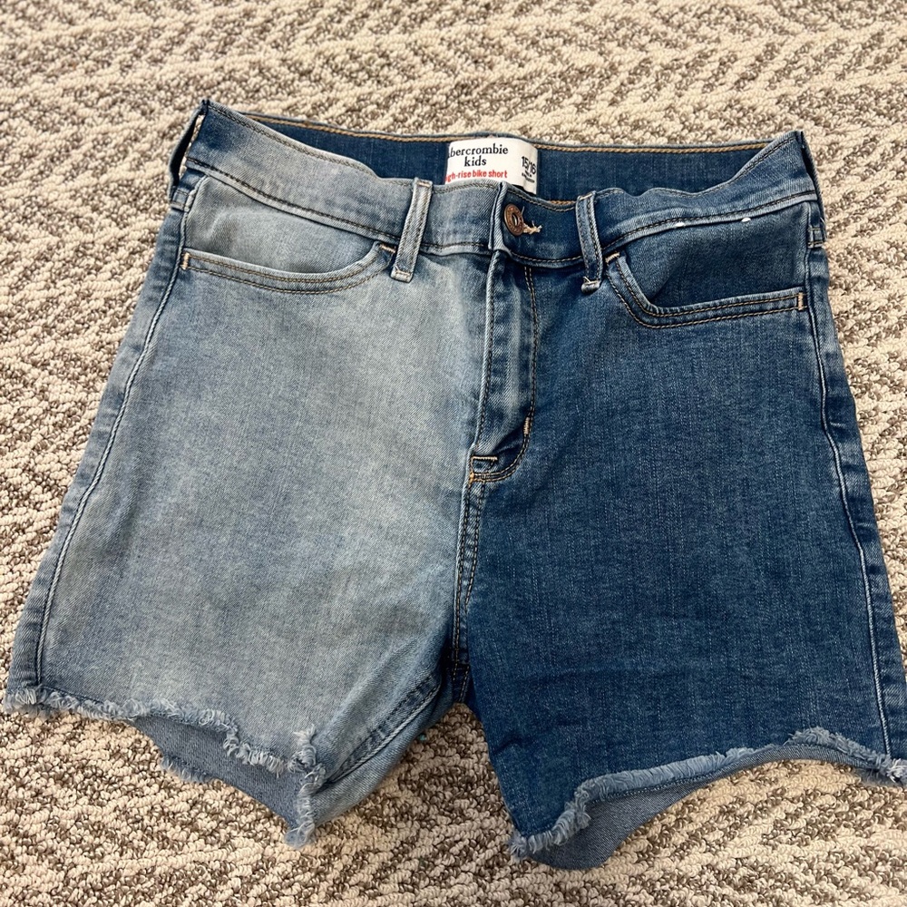 Abercrombie kids denim shorts